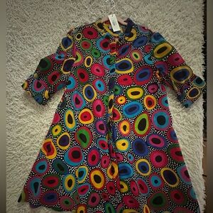 Colorful Patterned Zuri Women's Dress